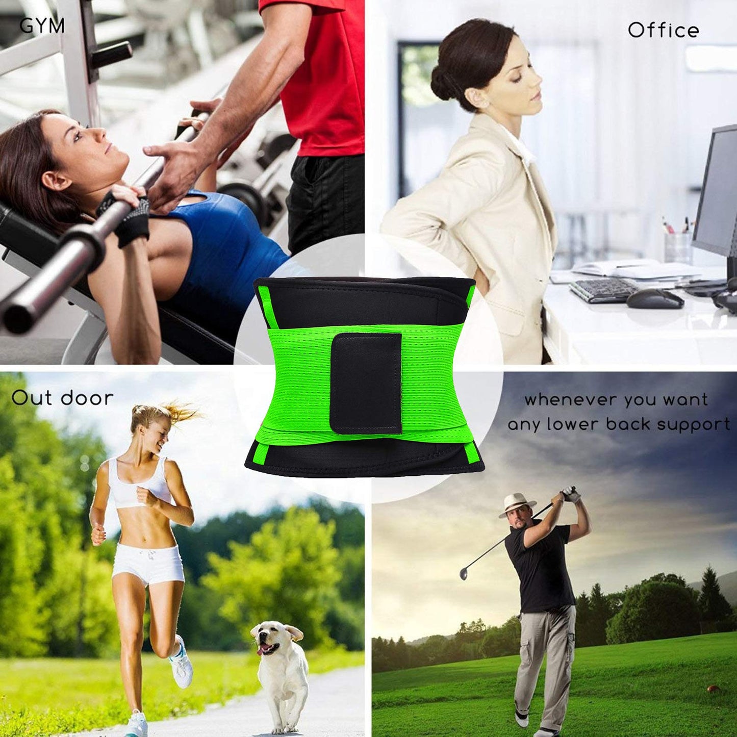 VENUZOR Waist Trainer Belt for Women - Waist Cincher Trimmer - Slimming Body Shaper Belt - Sport Girdle Belt (UP Graded)(Hot Pink,Small)