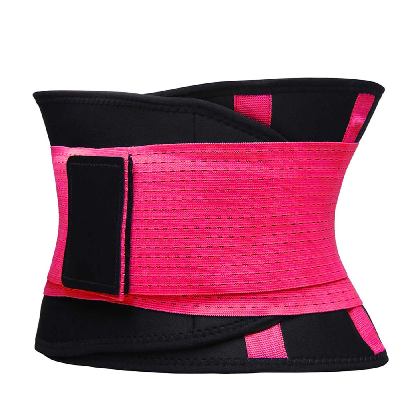 VENUZOR Waist Trainer Belt for Women - Waist Cincher Trimmer - Slimming Body Shaper Belt - Sport Girdle Belt (UP Graded)(Hot Pink,Small)